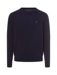 FYNCH-HATTON Strickpullover Dunkelblau/Blau