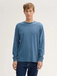 TOM TAILOR T-Shirt Blau/Grau