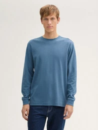 Langarmshirt Langarmshirt aus Baumwolle