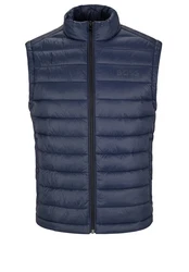 BOSS Steppweste Calano Hellblau/Dunkelblau/Blau