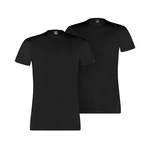 PUMA T-Shirt Basic mit Markenlabel Schwarz