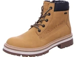 TOM TAILOR Stiefel Schnürstiefel Gelb/Blau/Beige/Khaki
