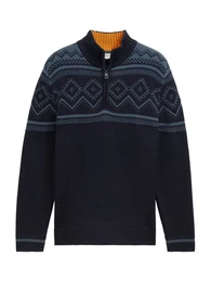 Strickpullover Fair Isle (1-tlg)