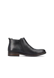 Rieker Stiefel Chelseaboots Schwarz/Rot/Braun