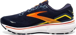 Brooks Ghost 15 Laufschuh Peacoat/Rot/Gelb