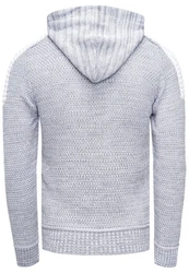 Rusty Neal Kapuzensweatshirt Knitwear Grau/Silber/Hellgrau