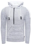 Rusty Neal Kapuzensweatshirt Knitwear Grau/Silber/Hellgrau