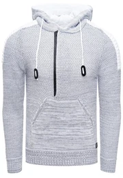 Kapuzensweatshirt Knitwear mit praktischem Reiverschluss
