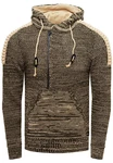 Rusty Neal Kapuzensweatshirt Knitwear Braun/Khaki/Beige/Dunkelgrün/Grau/Gelb Rusty Neal Kapuzensweatshirt Knitwear Braun/Khaki/Beige/Dunkelgrün/Grau/Gelb