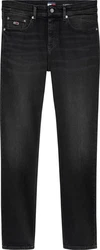 Tommy Jeans Slim-fit Jeans SCANTON SLIM mit Logoprägung Schwarz/Dunkelgrau