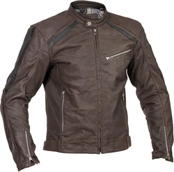 Halvarssons Motorradjacke Sandtorp Dunkelbraun/Grau/Braun/Khaki