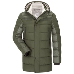Funktionsjacke Herren Steppjacke Kurzmantel Tender grn