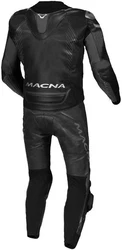 Macna Motorradkombi Tronniq Grau/Schwarz/Dunkelgrau/Gelb