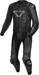 Macna Motorradkombi Tronniq Grau/Schwarz/Dunkelgrau/Gelb