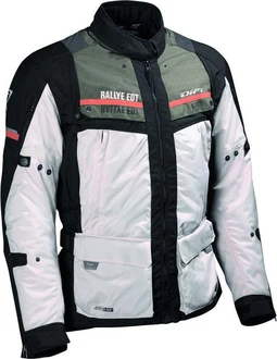 DIFI Motorradjacke Sierra Nevada 3 Aerotex Grau/Dunkelgrün/Grün DIFI Motorradjacke Sierra Nevada 3 Aerotex Grau/Dunkelgrün/Grün