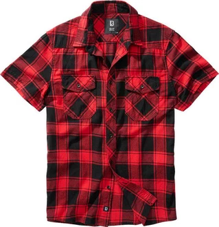 Brandit Outdoorhemd Checkshirt Kurzarmhemd