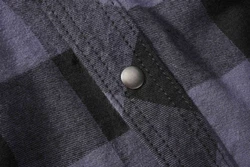 Brandit Outdoorhemd Checkshirt Schwarz/Dunkelblau/Grau/Dunkelgrau