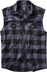 Brandit Outdoorhemd Checkshirt Schwarz/Dunkelblau/Grau/Dunkelgrau