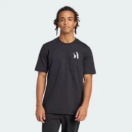 T-Shirt LOUNGE SLIDES GRAPHIC POCKET T-SHIRT