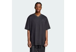 adidas Originals Poloshirt Front T-Shirt Dunkelgrau/Schwarz/Grau