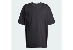 adidas Originals Poloshirt Front T-Shirt Dunkelgrau/Schwarz/Grau