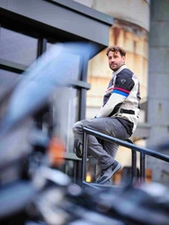DIFI Motorradjacke Corsica Aerotex Grau/Mischfarben