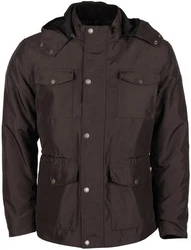 Helstons Motorradjacke Barbade Dunkelbraun/Grau/Khaki/Braun/Dunkelgrün