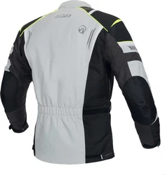 Bse Motorradjacke Breno Pro Grau/Gelb/Weiß/Grün