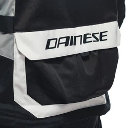 Dainese Motorradjacke Desert Tex Beige/Weiß/Dunkelrot/Braun