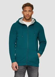 Allwetterjacke Sweatshirt-Jacke mit Logo-Detail Artwork