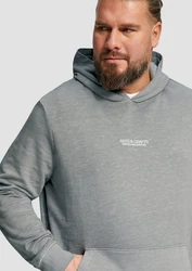 s.Oliver Sweatshirt Hoodie Relaxed Fit Artwork Grau/Dunkelgrau/Hellgrau/Grün