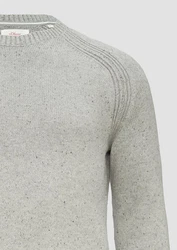 s.Oliver Crew-Neck Pullover Grau/Hellgrau