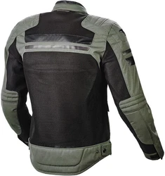 Macna Motorradjacke Fluent Grün/Dunkelgrün