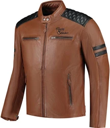 Rusty Stitches Motorradjacke Jari V2 Braun