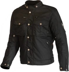 Merlin Motorradjacke Perton II Schwarz/Weiß