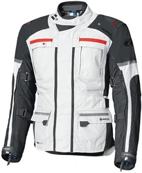 Held Motorradjacke Carese Evo GTX Weiß/Grau/Rot/Creme/Schwarz/Dunkelrot