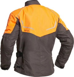 Lindstrands Motorradjacke Halden Orange/Grau/Braun