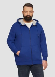 Allwetterjacke Sweatshirt-Jacke mit Kapuze und Logo Artwork