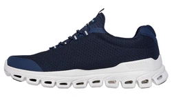 Skechers GLIDE-STEP Slip-On Sneaker Dunkelblau/Hellblau