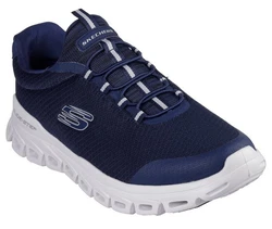 Skechers GLIDE-STEP Slip-On Sneaker Dunkelblau/Hellblau