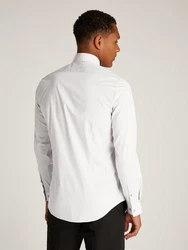Calvin Klein Hemd Weiß/Grau