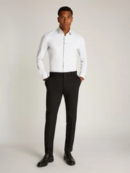Calvin Klein Hemd Weiß/Grau