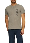 s.Oliver T-Shirt mit Frontprint Khaki/Dunkelgrün/Braun/Beige/Grau