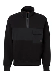Sweatshirt Sweatshirt Ze_Nylonhem 1 mit Reiverschluss