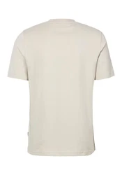 BOSS ORANGE T-Shirt Te_mextour mit Print Khaki/Beige/Gold/Braun