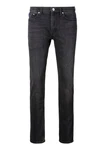 HUGO Slim-fit-Jeans Zane mit angesetztem Bund Blau