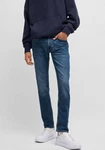HUGO Slim-fit-Jeans Zane mit angesetztem Bund blau