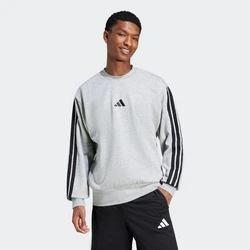 adidas Sportswear Sweatshirt 3S FL SWT Hellgrau/Grau