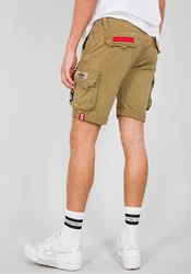 Alpha Industries Crew Short Patch Shorts Khaki/Beige/Braun