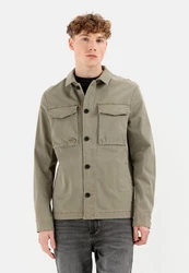 camel active Jacke Regular Fit Dunkelgrün/Khaki/Beige/Grau